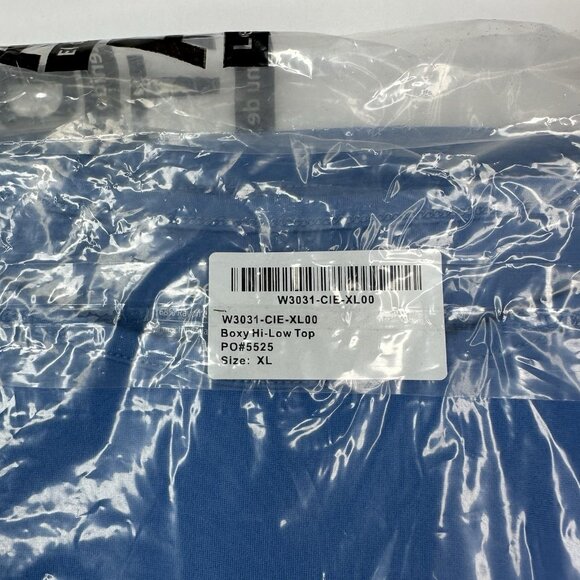 Betabrand Women’s NWT Tide Pool Boat Neck Short Sleeve Boxy Hi-Low Top XL/C47 - Picture 12 of 12